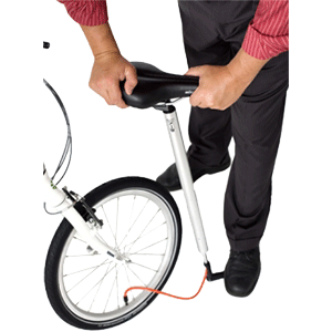 Dahon PostPump 34mm-Silver Dahon PostPump 34mm-Silver
