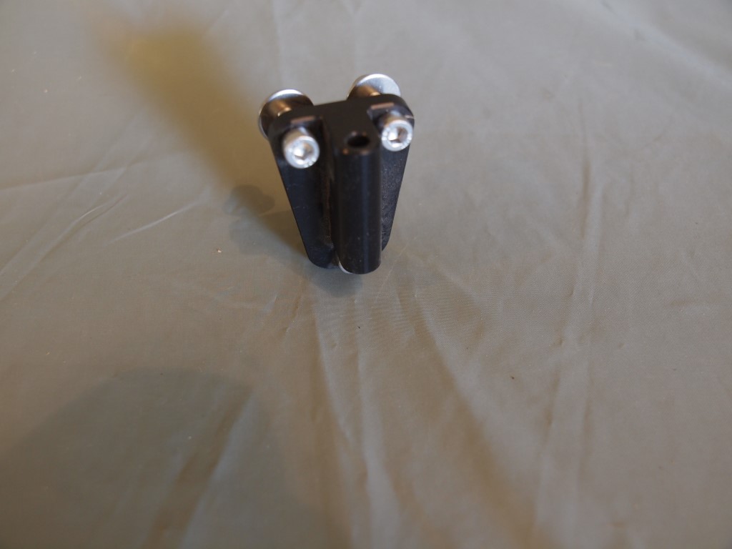Nomadic Rudder Mount for Touring Kayaks 6mm, flat - with bolts, Machined,